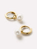 Ana Luisa Jewelry Earrings Hoop Earrings Small Gold Hoop Earrings Gold Pearl Hoops Solid Gold