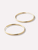 Ana Luisa Jewelry Earrings Hoop Earrings Small Gold Hoop Earrings Gold Slim Hoops Large Solid Gold