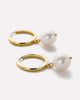 Pearl Hoops - Medium Frida