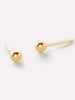 Ana Luisa Jewelry Earrings Stud Earrings Gold Stud Earrings Gold Mini Ball Studs Solid Gold