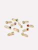 Solid Yellow Gold - Diamond Mini Birthstone Necklace