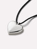 Ana Luisa Jewelry Necklace Satement Necklace Silver Heart Necklace Vera Silver Rhodium