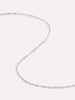 White Gold Chain - White Gold Paperclip Necklace