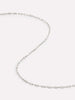 Ana Luisa Jewelry Necklaces Chain Necklaces White Gold Chain White Gold Paperclip Necklace Solid White Gold