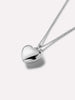 Ana Luisa Jewelry Necklaces Pendant Necklaces Heart Necklace Lev Small Silver Rhodium