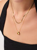 Ana Luisa Jewelry Necklaces Pendants Gold Pendant Necklace Pebble Mini Gold