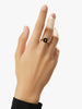 Gold Signet Ring - Amara Black