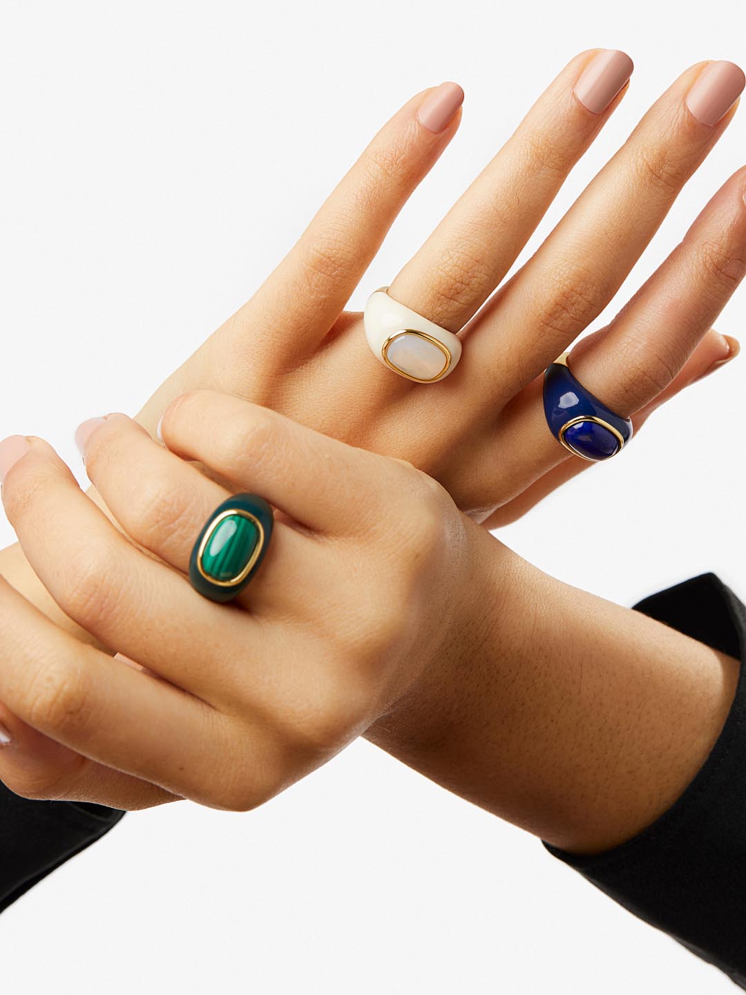 Statement Ring - Lennon Mother of Pearl