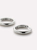 Hoop Earrings - Giulia Large Silver