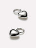 Earring Charms - Heart Charms Silver