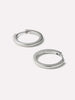 Huggie Hoops - Huggie Hoops Medium Silver
