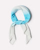 Blue Silk Scarf - Flora Silk Scarf