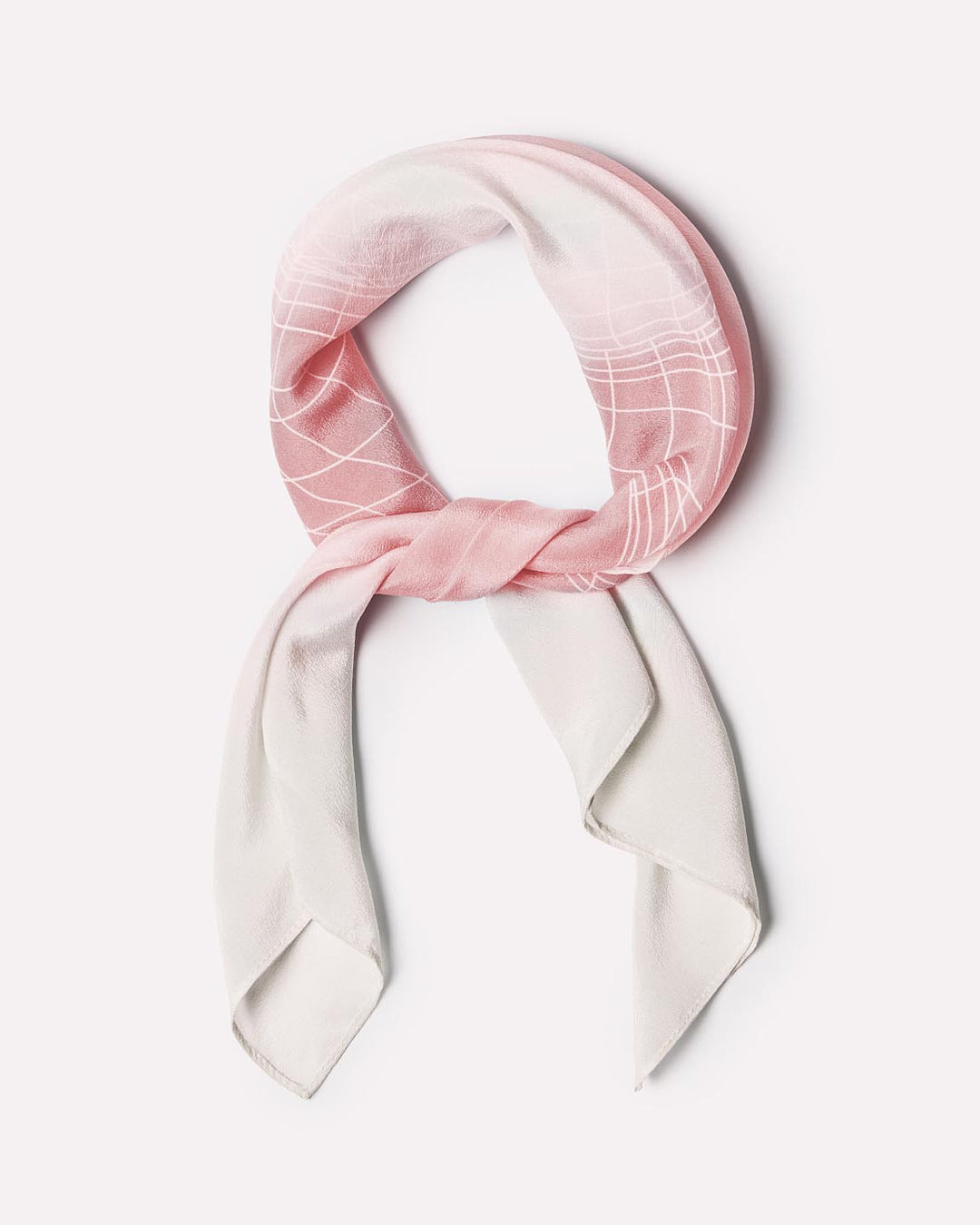 Pink Silk Scarf - Flora Silk Scarf
