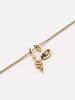 Solid Gold Diamond Necklace Charms For Women Ana Luisa Gold Mini Snake Charm