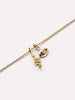 Solid Gold Diamond Spiritual Necklace Charms For Women Ana Luisa Gold Mini Evil Eye Charm