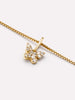 Solid Gold Diamond Spring Ring Clasp Lucky Pendant Necklaces For Women Ana Luisa Butterfly Charm Necklace