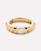 Solid Yellow Gold - Diamond Astrid Ring