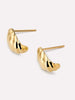 Solid Gold Fine Twist Stud Earrings For Women Ana Luisa Rope Huggie Studs