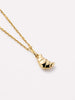 Solid Yellow Gold - Mini Croissant Charm