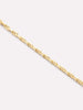 Solid Yellow Gold - Anchor Chain Bracelet
