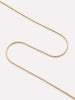 Solid Gold Spring Ring Clasp Chain Necklaces For Women Ana Luisa Silk Chain Necklace