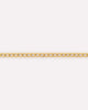 Solid Yellow Gold - Mini Curb Chain Necklace