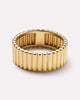 Solid Yellow Gold - Galaxy Ring Wide