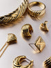 Gold Pendant Necklace - Elsie