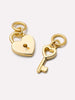 Earring Charms - Lock and Key Charms
