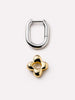 Flower Earrings - Cassia Hoops