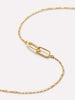 Gold Bracelet - Gold Twisted Link Bracelet
