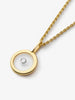 Ana Luisa Jewelry Charm Gold Pendant Floating Diamond Charm Solid Gold