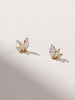 Gold Stud Earrings - Kennedy