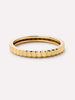 Solid Yellow Gold - Slim Nova Ring