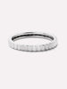 Solid White Gold - Slim Nova Ring