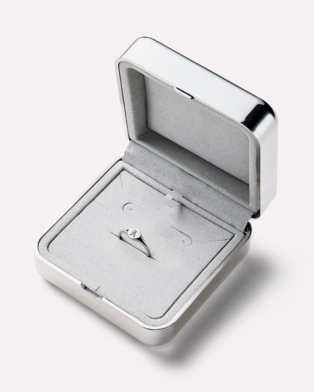 Signet Ring - Personalized Silver Signet Ring