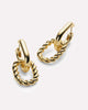 Ana Luisa Jewelry Earrings Drop Double Hoop Earrings Ashley Gold