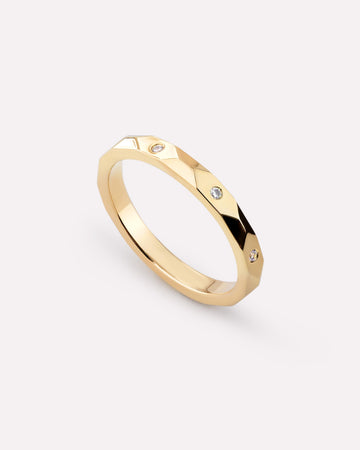 Gold Band Ring - Walker Ring