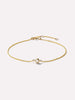 Gold Chain Bracelet - Gold Diamond Bracelet