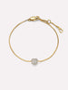 Ana Luisa Jewelry Bracelets Charm Bracelets Heart Bracelet Lana Pave Gold