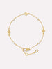 Ana Luisa Jewelry Bracelets Light Chains Flower Bracelet Hannah Bracelet Gold