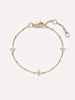 Ana Luisa Jewelry Bracelets Light Chains Flower Bracelet Lucy Gold