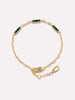 Ana Luisa Jewelry Bracelets Medium Chains Malachite Bracelet Colette Malachite Silver