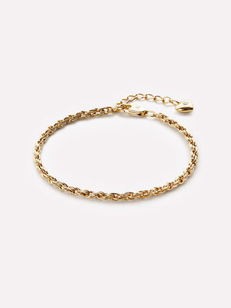 Ana Luisa Jewelry Bracelet Chain Bracelet Twisted Chain Bracelet Lisa Gold
