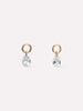 Earring Charms - Floating Stone Charms