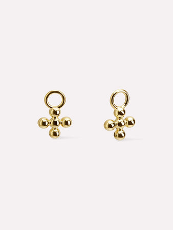 Ana Luisa Jewelry Charms Earring Charms Flower Charms Gold