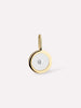 Ana Luisa Jewelry Charm Gold Pendant Floating Diamond Charm Solid Gold