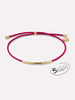 Ana Luisa Jewelry Bracelets Cord Bracelet Breast Cancer Support Bracelet Gold