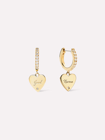 Ana Luisa Jewelry Earrings Drop Gold Huggie Hoop Earrings Georgie Gold