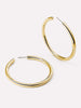 Ana Luisa Jewelry Earrings Large Hoops Large Hoop Earrings Tia Large Gold